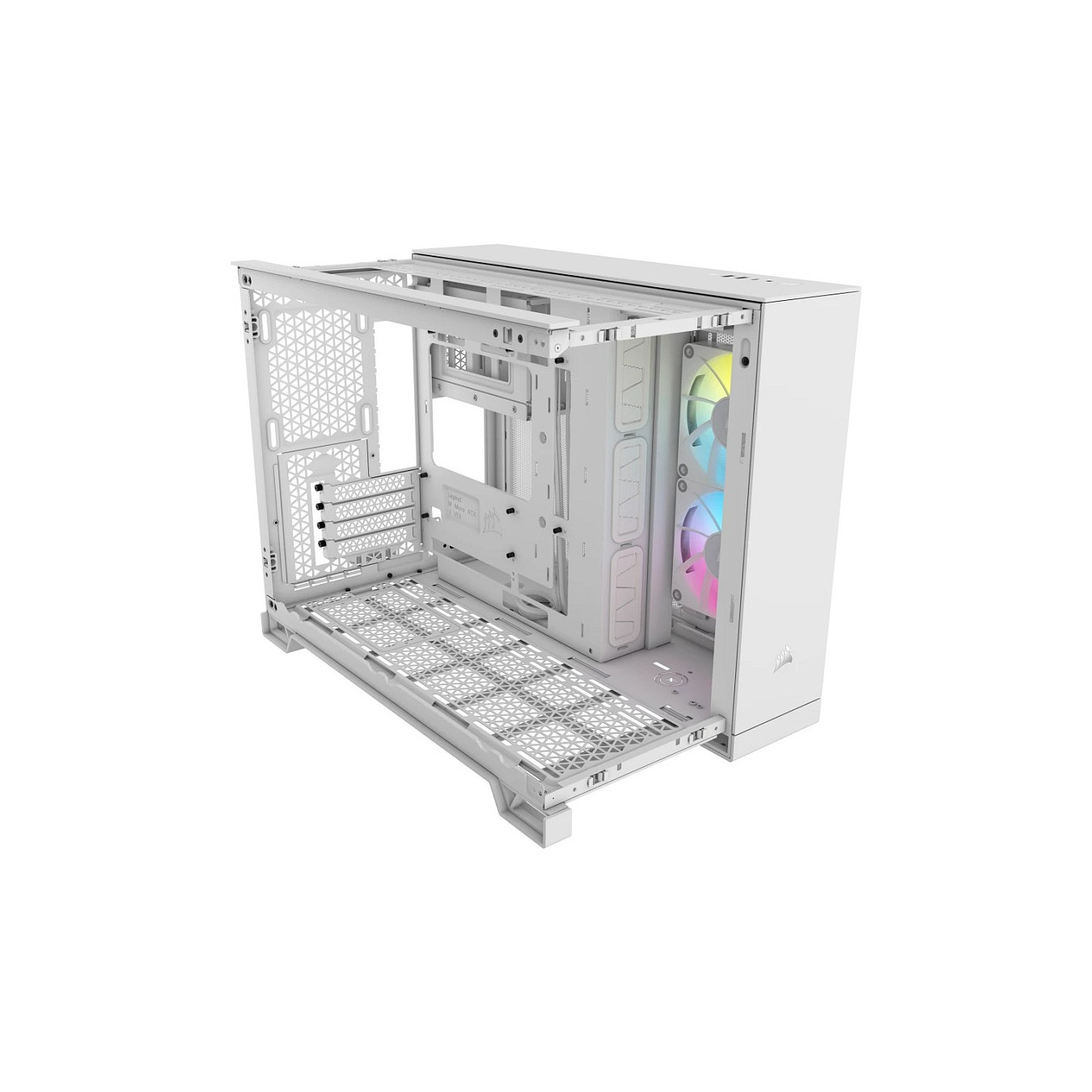 Corsair 2500X RGB weiß Midi Tower mATX Gaming Gehäuse — Buy in Cyprus with Fast Delivery