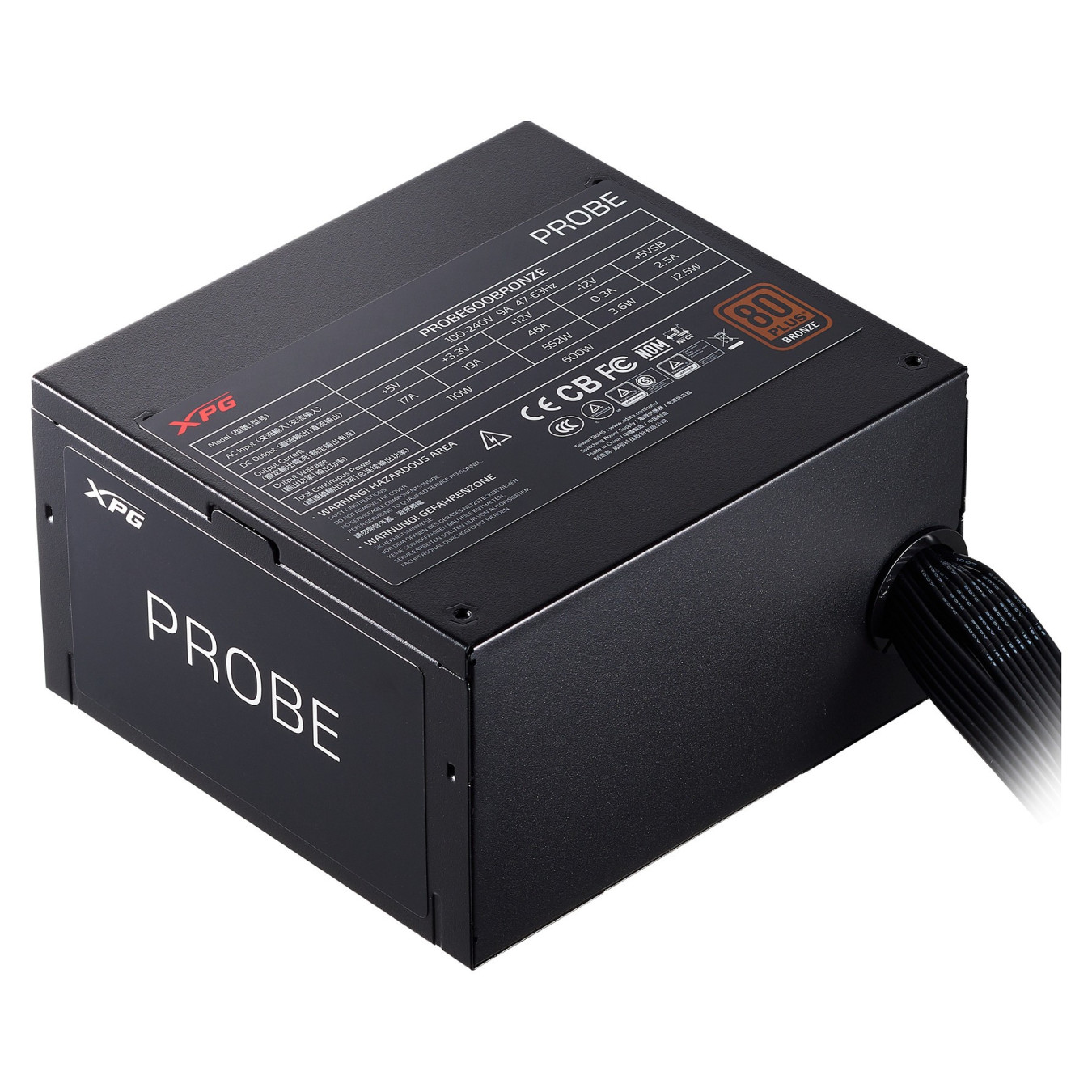 XPG Probe 700 700W ATX 2.52 80 Plus Bronze non modular — Buy in Cyprus with Fast Delivery