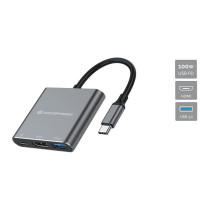 CONCEPTRONIC 3-1 Dock USB-C- to HDMI USB-A 100WPD 25cm gr — Buy in Cyprus with Fast Delivery