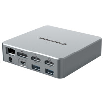CONCEPTRONIC 15-1 Dock USB-C- to 2xHDMI 2xUSB-C 4xUSB-A +80W si — Buy in Cyprus with Fast Delivery