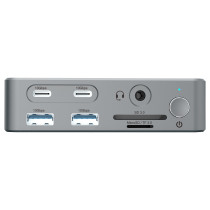 CONCEPTRONIC 15-1 Dock USB-C- to 2xHDMI 2xUSB-C 4xUSB-A +80W si — Buy in Cyprus with Fast Delivery