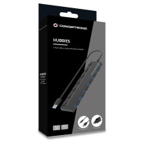 CONCEPTRONIC 7-Port Hub USB-A3.0- to 7xA3.2Gen1 DC m.Netz. sw — Buy in Cyprus with Fast Delivery