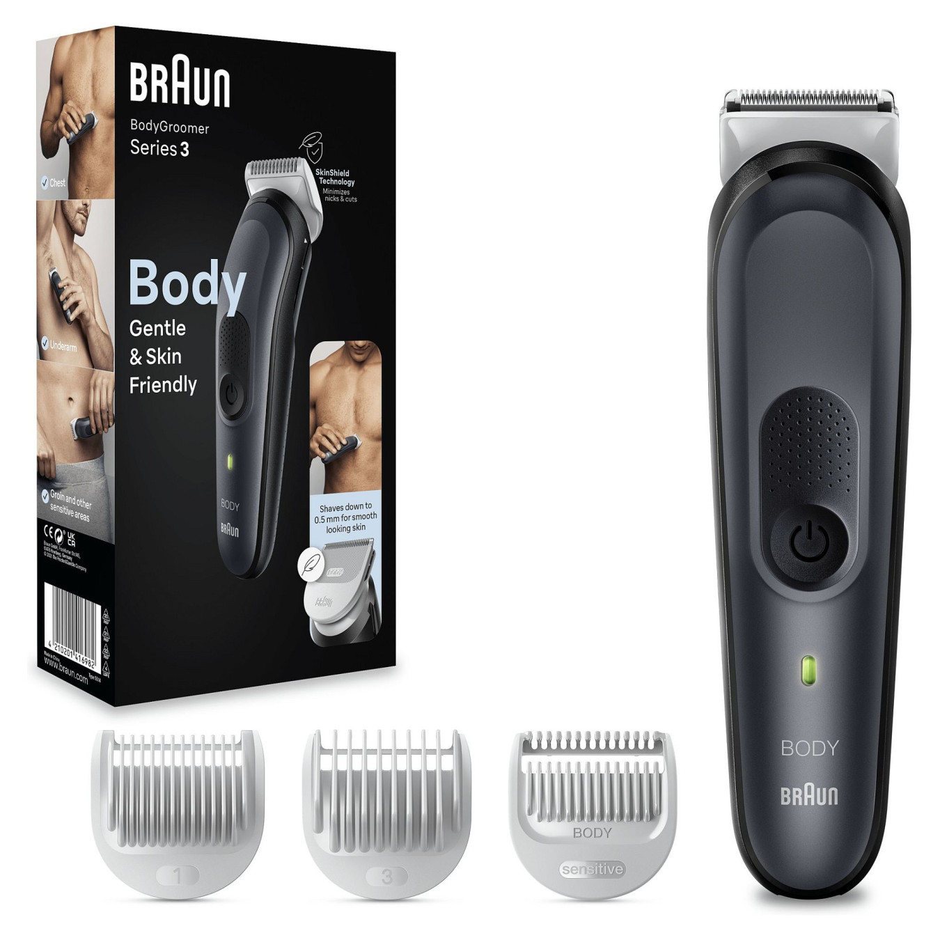 Braun Haarschneider BodyGroomer 3 BG3340 — Buy in Cyprus with Fast Delivery
