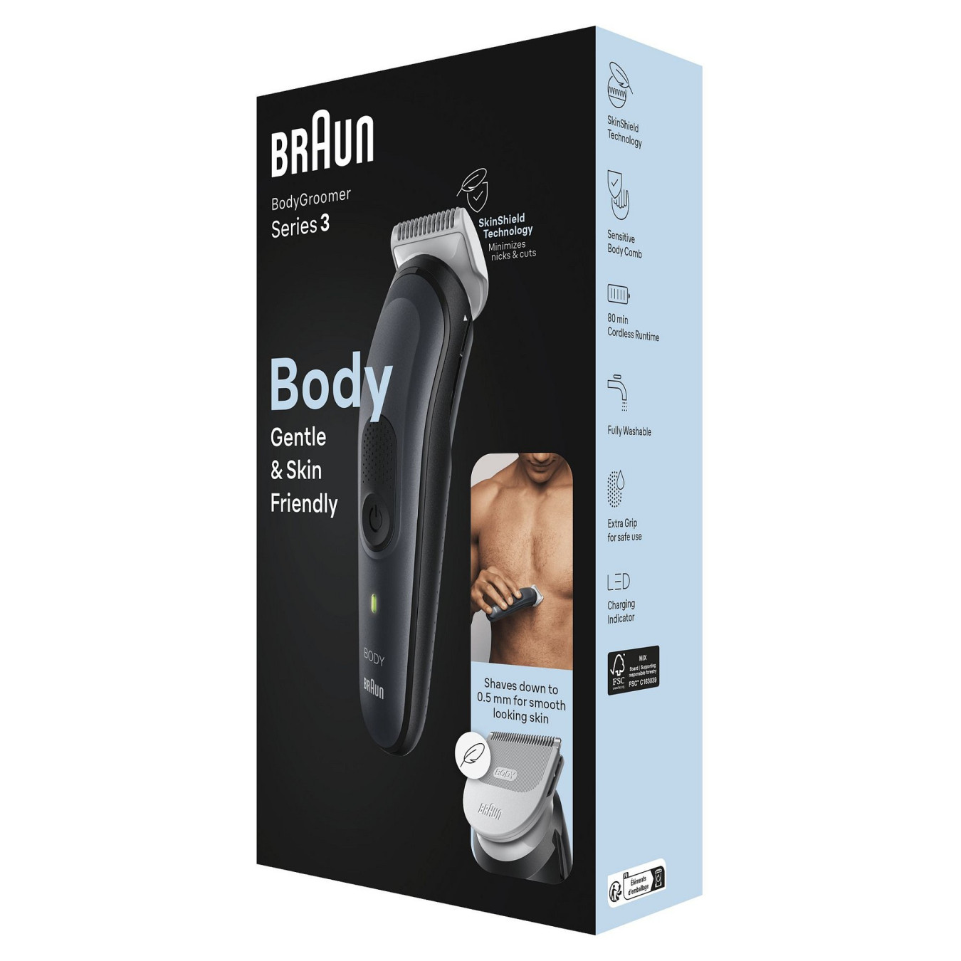 Braun Haarschneider BodyGroomer 3 BG3340 — Buy in Cyprus with Fast Delivery