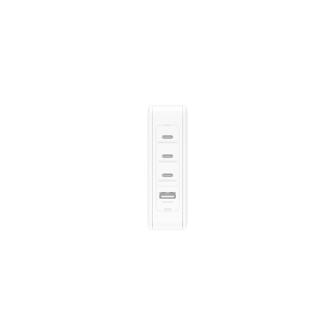 Belkin 140 Watt 4-Port GaN Ladegerät mit UK. EU. US Stecker — Buy in Cyprus with Fast Delivery