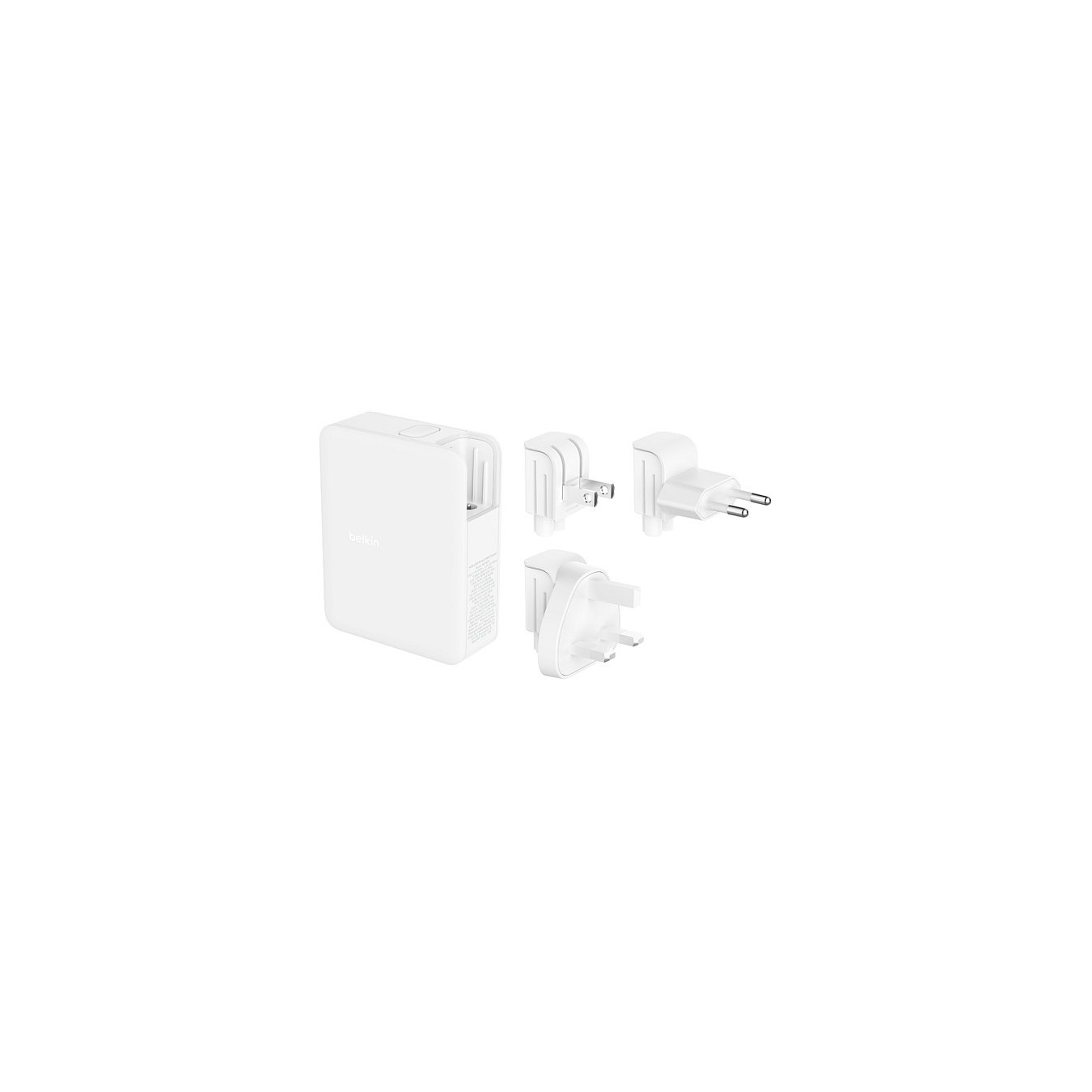 Belkin 140 Watt 4-Port GaN Ladegerät mit UK. EU. US Stecker — Buy in Cyprus with Fast Delivery