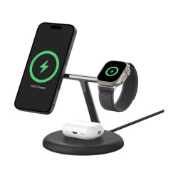 Belkin BoostCharge Pro 3-in-1 Qi2 Wireless Charger Black (Boxed) — Buy in Cyprus with Fast Delivery