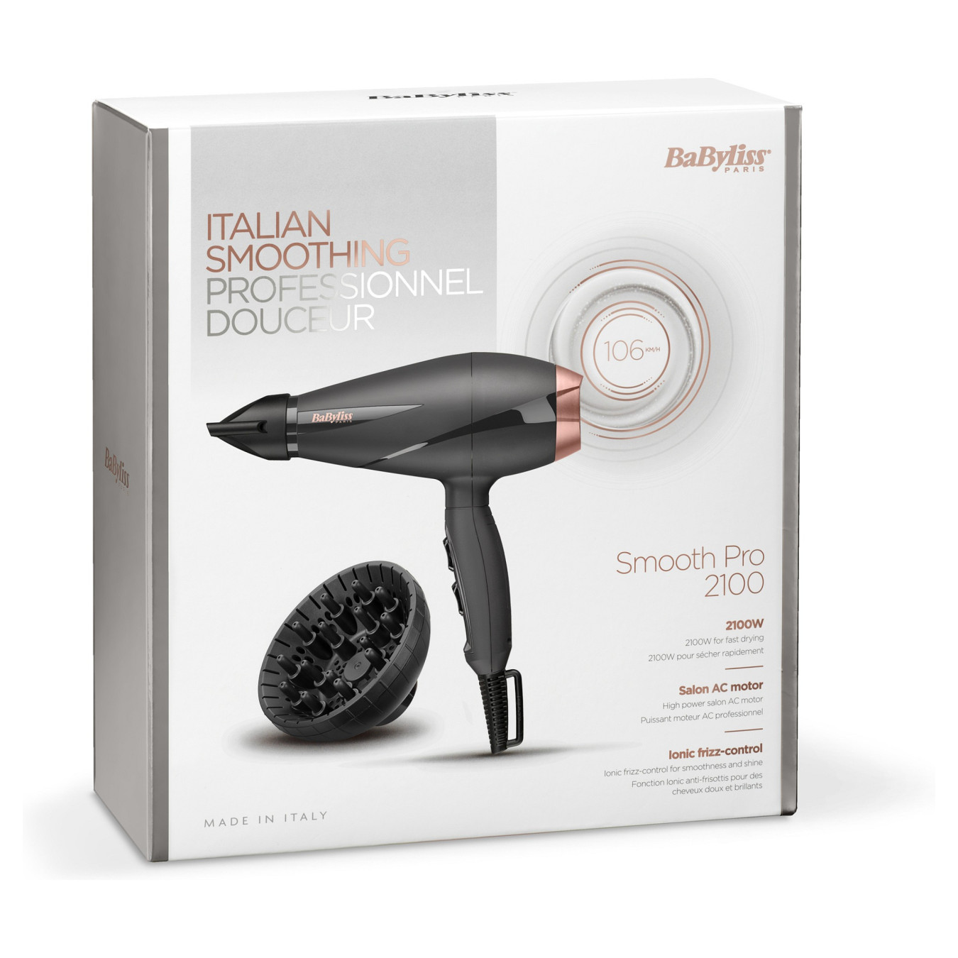Babyliss 6709DE Smooth PRO Haartrockner — Buy in Cyprus with Fast Delivery