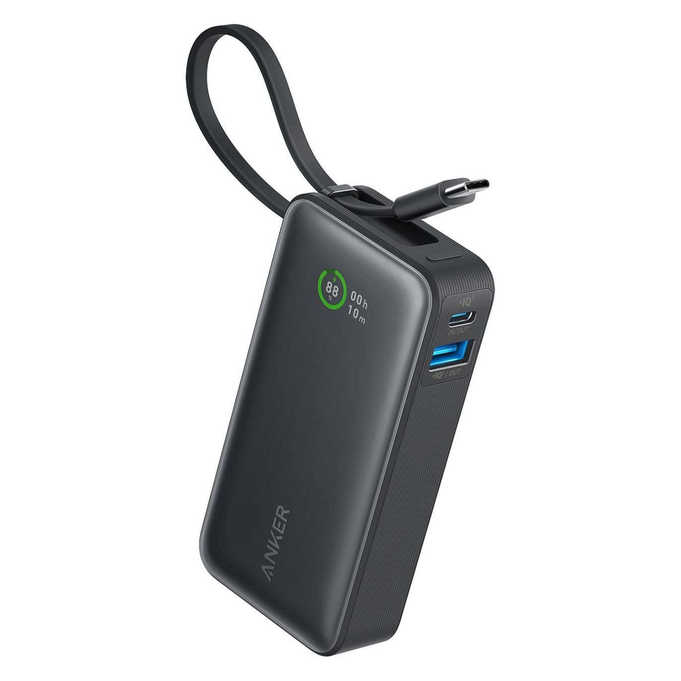 Anker 545 Nano PowerBank 10.000 mAh PD 30W inkl. USB-C Kabel black — Buy in Cyprus with Fast Delivery