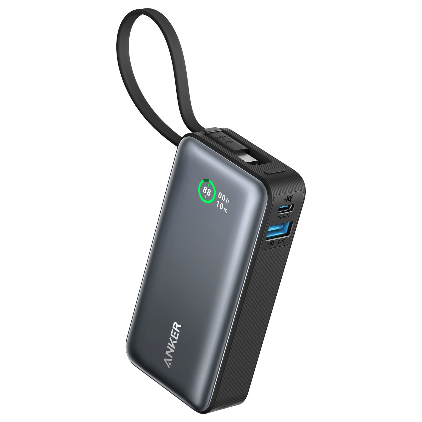 Anker 545 Nano PowerBank 10.000 mAh PD 30W inkl. USB-C Kabel black — Buy in Cyprus with Fast Delivery