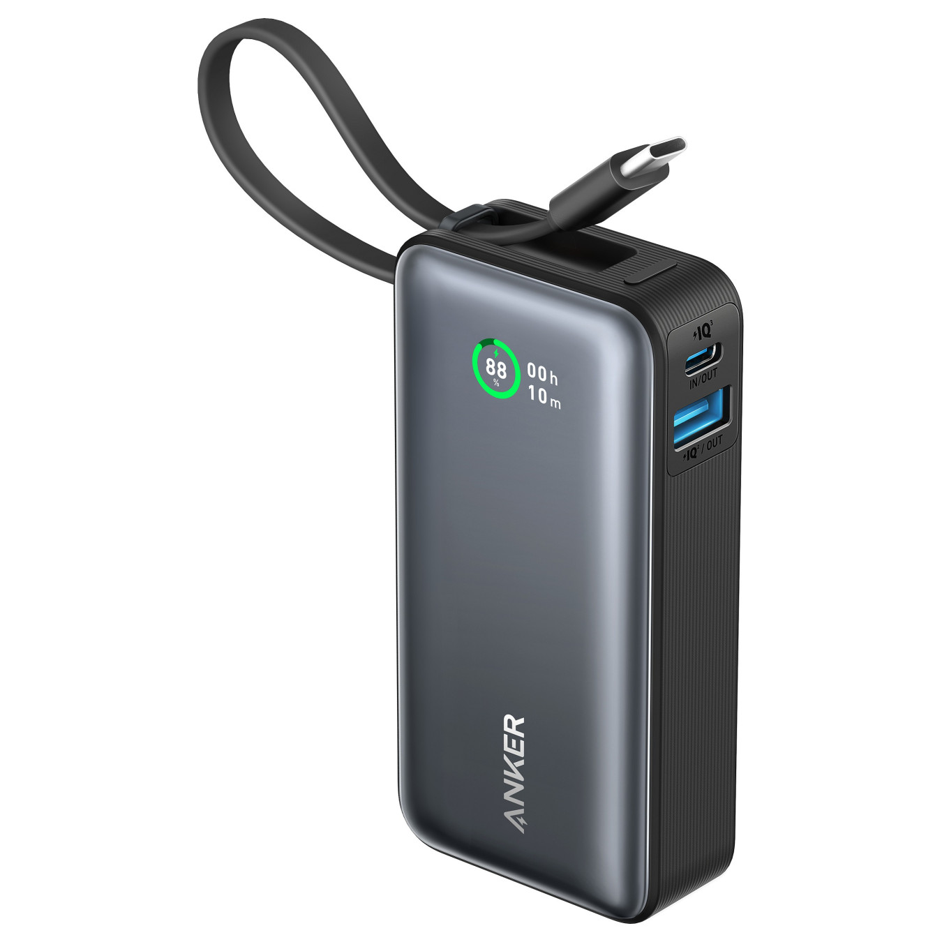 Anker 545 Nano PowerBank 10.000 mAh PD 30W inkl. USB-C Kabel black — Buy in Cyprus with Fast Delivery