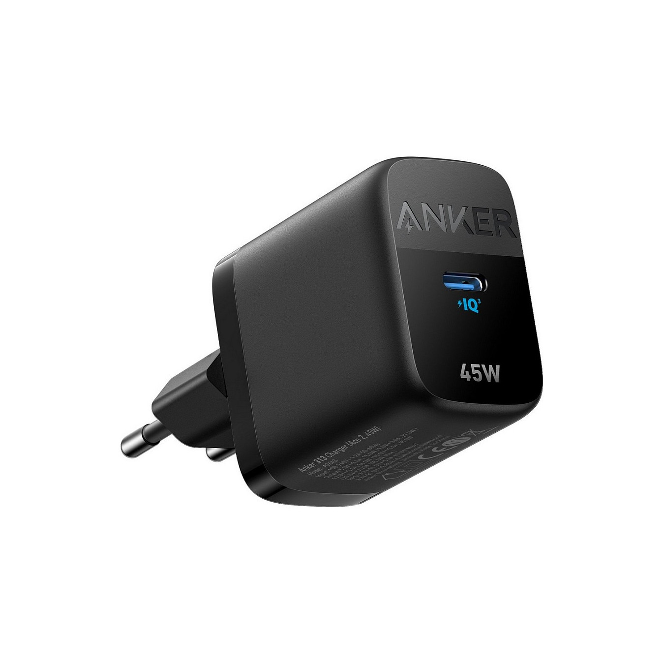 Anker 313 Charger 45W Ladegerät USB-C schwarz — Buy in Cyprus with Fast Delivery