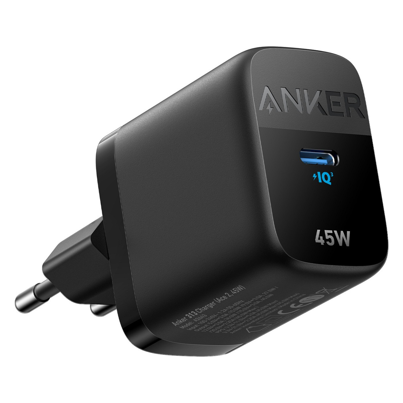 Anker 313 Charger 45W Ladegerät USB-C schwarz — Buy in Cyprus with Fast Delivery