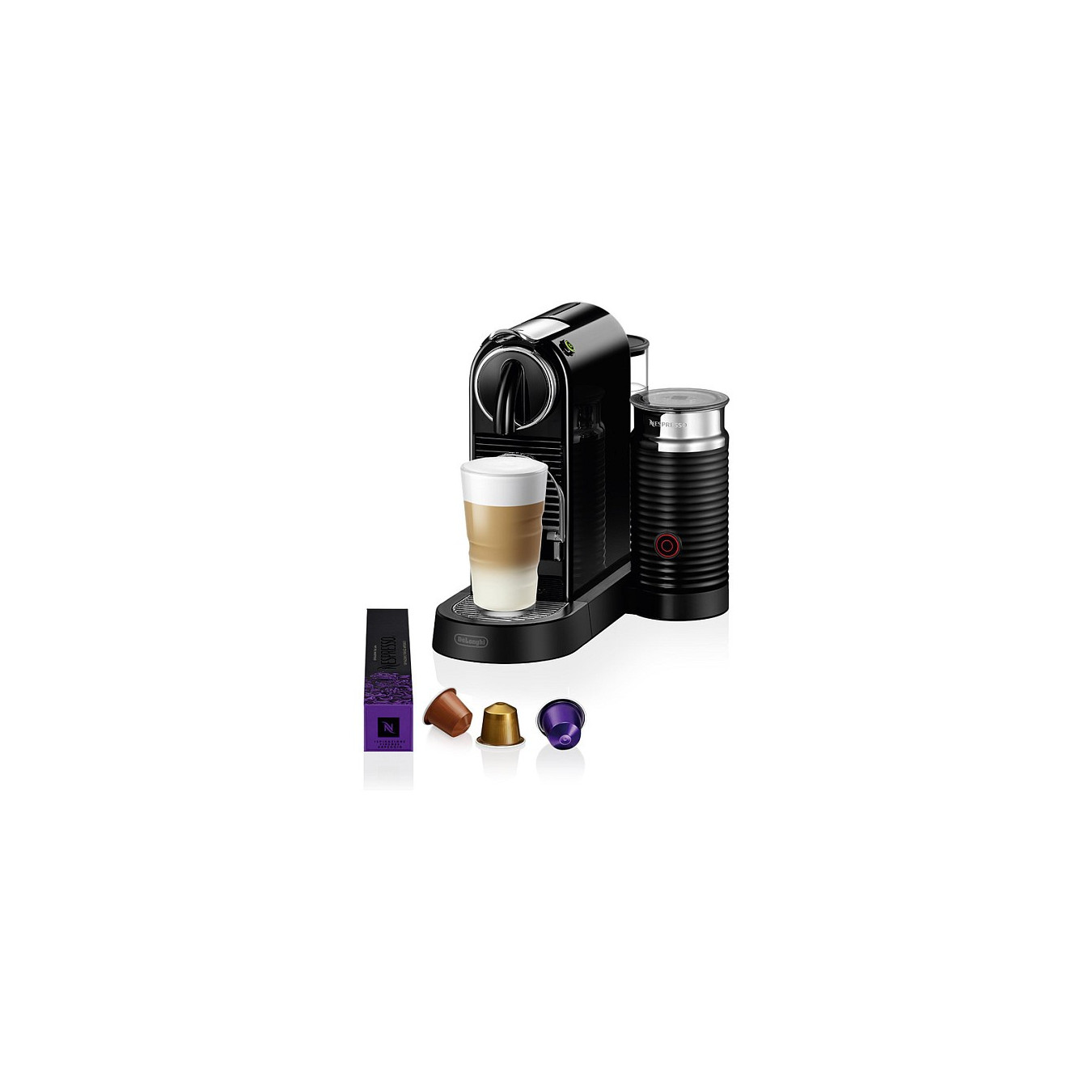 DeLonghi Kaffeemaschine Nespresso CitiZ & Milk schwarz — Buy in Cyprus with Fast Delivery