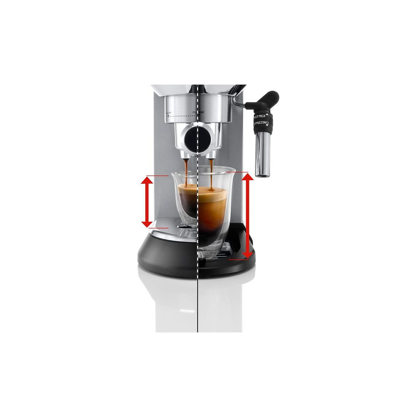 DeLonghi Kaffeemaschine Dedica EC685.M silber — Buy in Cyprus with Fast Delivery