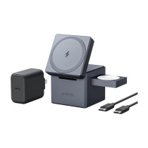 Anker 3-in-1 Charge Cube MagSafe All-in-One-Ladelösung Apple 15W grey — Buy in Cyprus with Fast Delivery