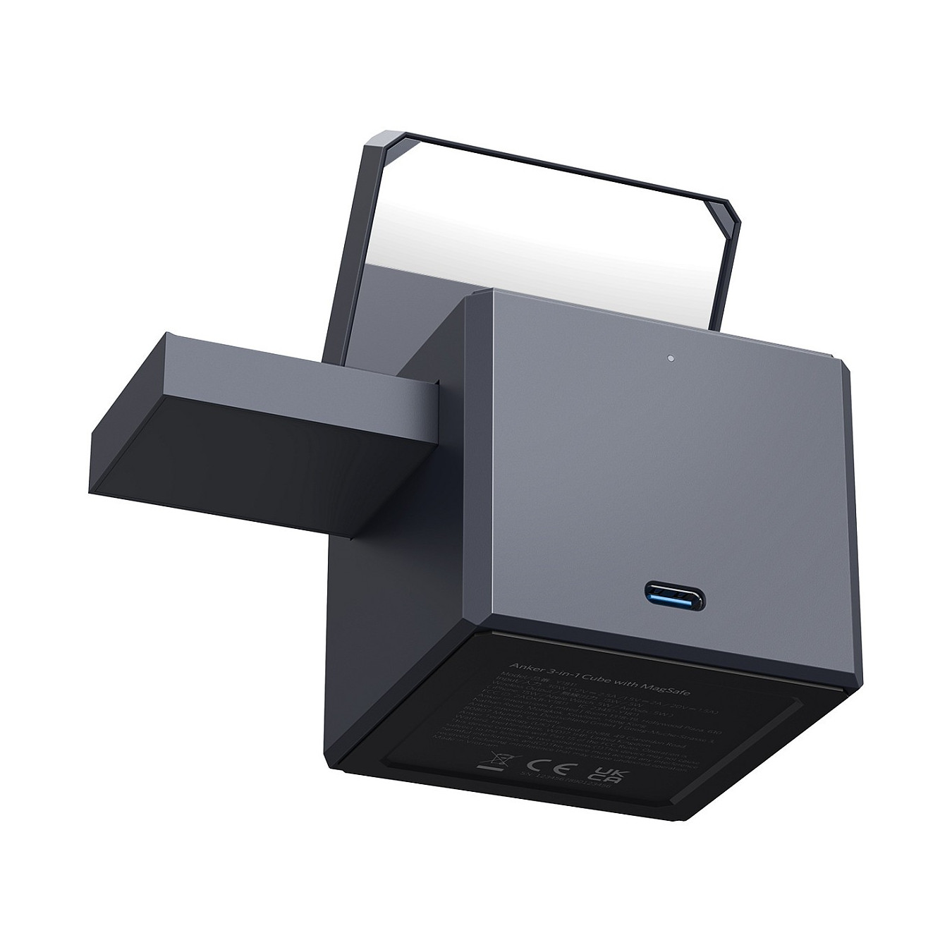 Anker 3-in-1 Charge Cube MagSafe All-in-One-Ladelösung Apple 15W grey — Buy in Cyprus with Fast Delivery