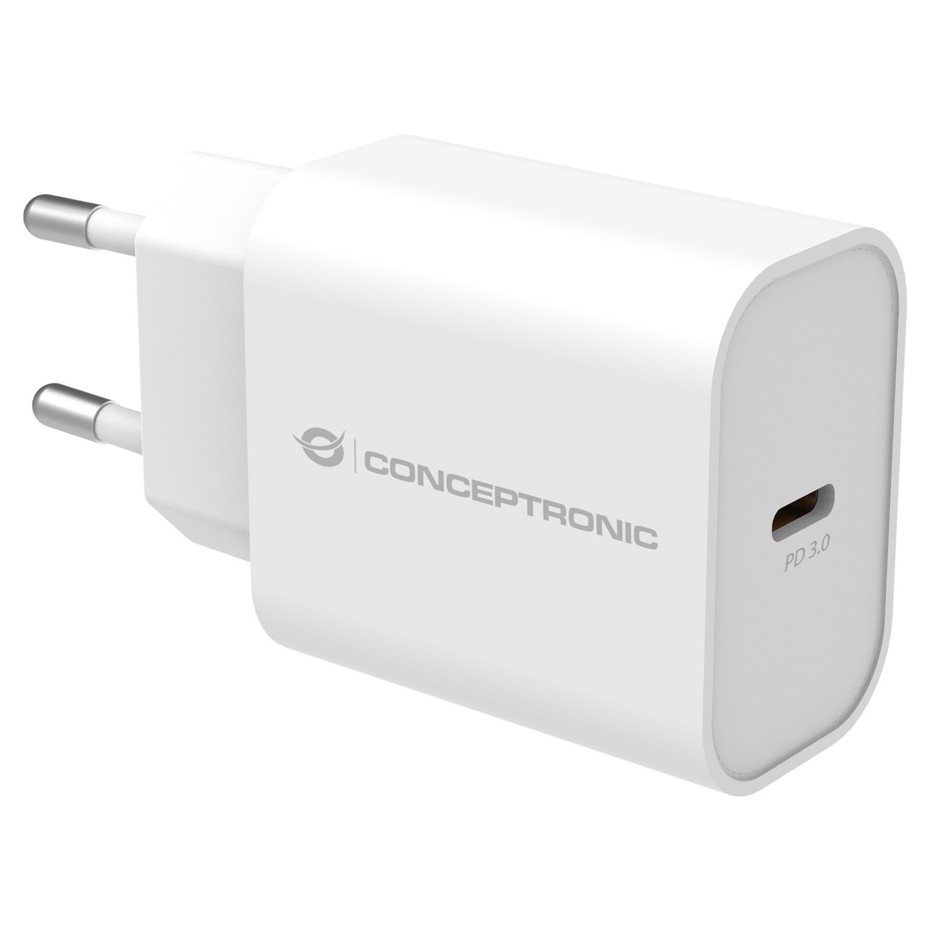 CONCEPTRONIC Ladegerät 1Port USB-C 25WPD3.0 PPS ws — Buy in Cyprus with Fast Delivery