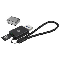 CONCEPTRONIC Kartenleser USB-A3.0- to TF Micro-SD3.0 schwarz — Buy in Cyprus with Fast Delivery