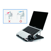 CONCEPTRONIC Laptop-Kühlpad 50Kg ERGO 15.6' sw — Buy in Cyprus with Fast Delivery