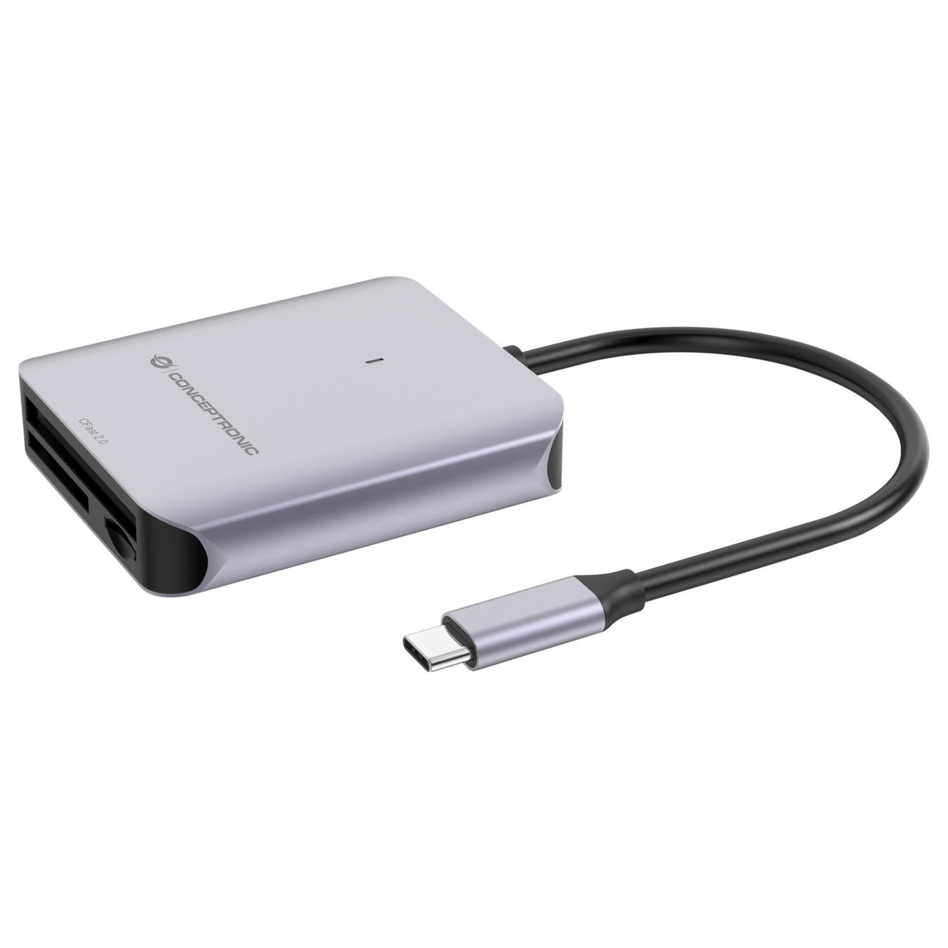 CONCEPTRONIC Kartenleser USB-C3.2- to SD TF4.0 CFast2.0 schwarz — Buy in Cyprus with Fast Delivery