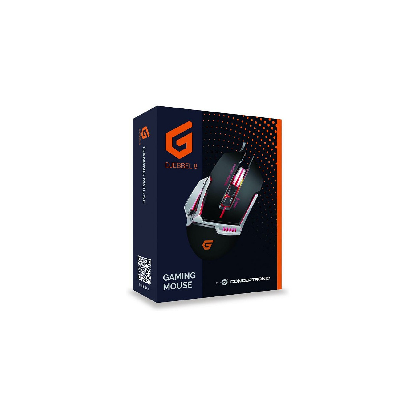 CONCEPTRONIC Gaming USB Maus. 4000 DPI. IC sensor.DJEBBEL02B — Buy in Cyprus with Fast Delivery
