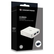 CONCEPTRONIC 4-Port Hub USB Micro-B- to 4xA3.0 m.Netz. ws — Buy in Cyprus with Fast Delivery