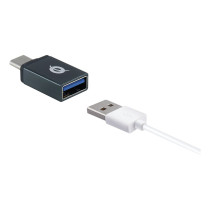 CONCEPTRONIC 4-Port Hub USB-A3.0 -C Adap.- to 4xA3.0 o.Netz. sw — Buy in Cyprus with Fast Delivery