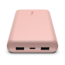 Belkin BOOST CHARGE Powerbank. 20.000mAh 15W. USB-A & -C. rosa — Buy in Cyprus with Fast Delivery