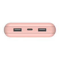 Belkin BOOST CHARGE Powerbank. 20.000mAh 15W. USB-A & -C. rosa — Buy in Cyprus with Fast Delivery