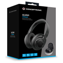 CONCEPTRONIC Headset Wireless BT 5.4 Stereo o.Bügel 25Std sw — Buy in Cyprus with Fast Delivery