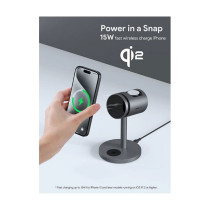 Aukey MagFusion Pro 3-in-1 MagSafe Wireless Charging Stand — Buy in Cyprus with Fast Delivery
