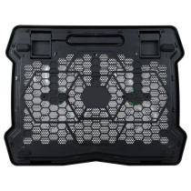 CONCEPTRONIC 2-Fan USB-A2.0 Laptop-Kühlpad 5Kg 15.6' sw — Buy in Cyprus with Fast Delivery