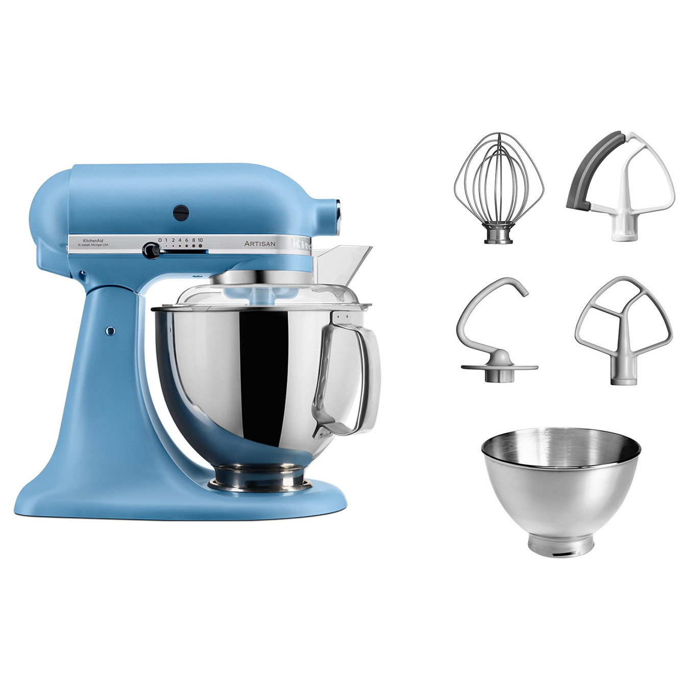 KitchenAid Artisan 5KSM175PSEVB Vintage blue — Buy in Cyprus with Fast Delivery
