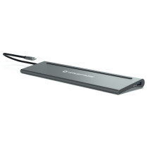 CONCEPTRONIC 12-1 Dock USB-C- to 2xHDMI 3xUSB-A DP + 18cm gr — Buy in Cyprus with Fast Delivery