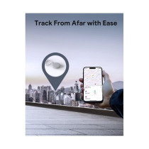 Aukey Track Mate 1 BT Tracker with Find My Dark Gray — Buy in Cyprus with Fast Delivery