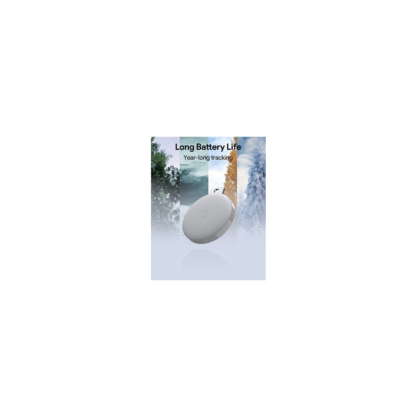 Aukey Track Mate 1 BT Tracker with Find My Dark Gray — Buy in Cyprus with Fast Delivery