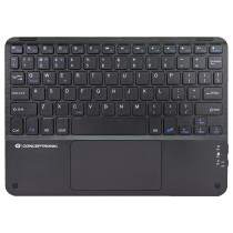 CONCEPTRONIC Wireless Tastatur. QWERTY-Layout US EN 10' sw — Buy in Cyprus with Fast Delivery