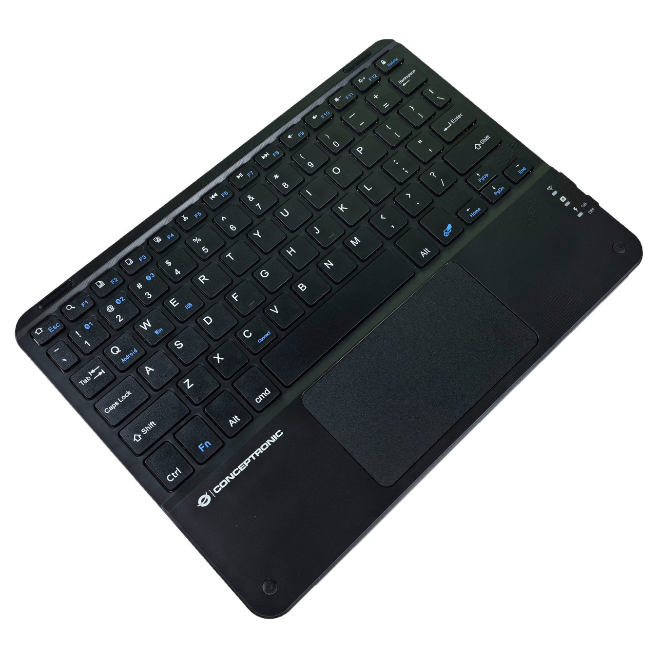CONCEPTRONIC Wireless Tastatur. QWERTY-Layout US EN 10' sw — Buy in Cyprus with Fast Delivery