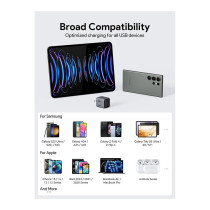 Aukey Ladeadapter Comet Mini 30W 1Port grau — Buy in Cyprus with Fast Delivery