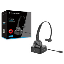 Conceptronic POLONA03BDA Mono Bluetooth 5.0 Headset – 22hr Battery | Armenius Store