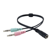 CONCEPTRONIC Headset Klinke Mikro.int.Bed.Stereo 2.0m sw — Buy in Cyprus with Fast Delivery