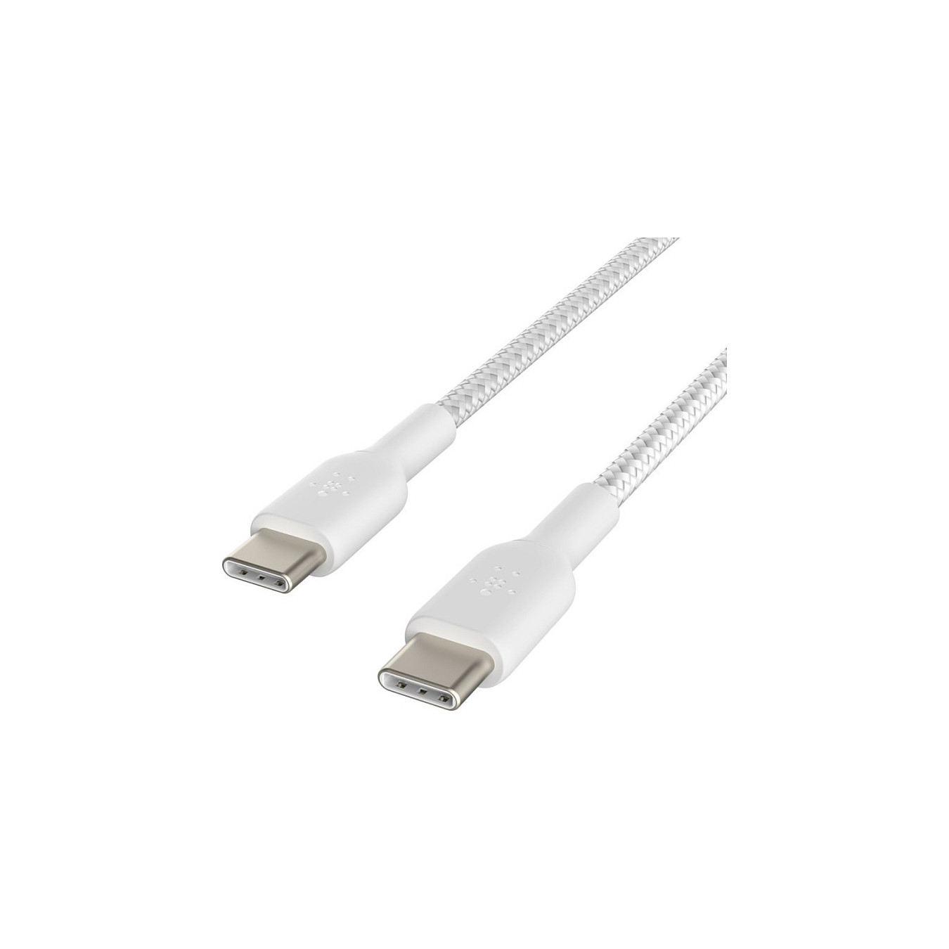 Belkin USB-C USB-C Kabel ummantelt. 1m. weiß — Buy in Cyprus with Fast Delivery