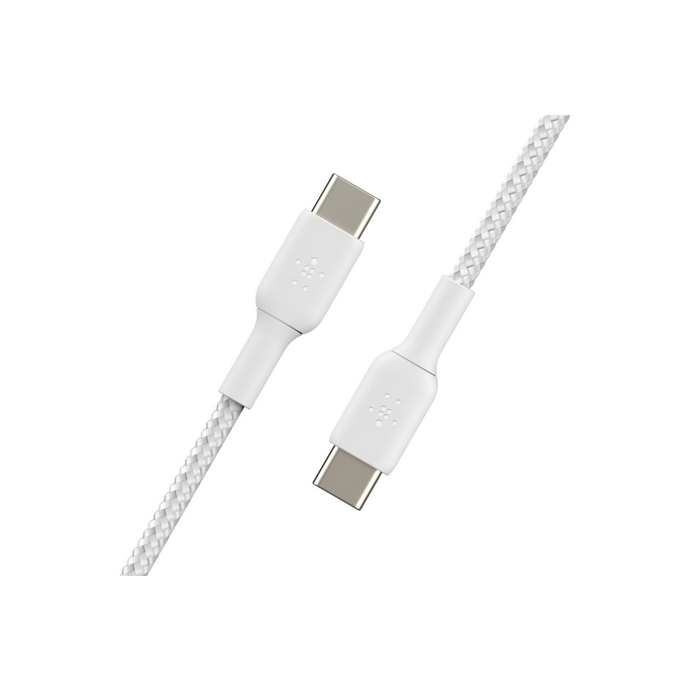 Belkin USB-C USB-C Kabel ummantelt. 1m. weiß — Buy in Cyprus with Fast Delivery