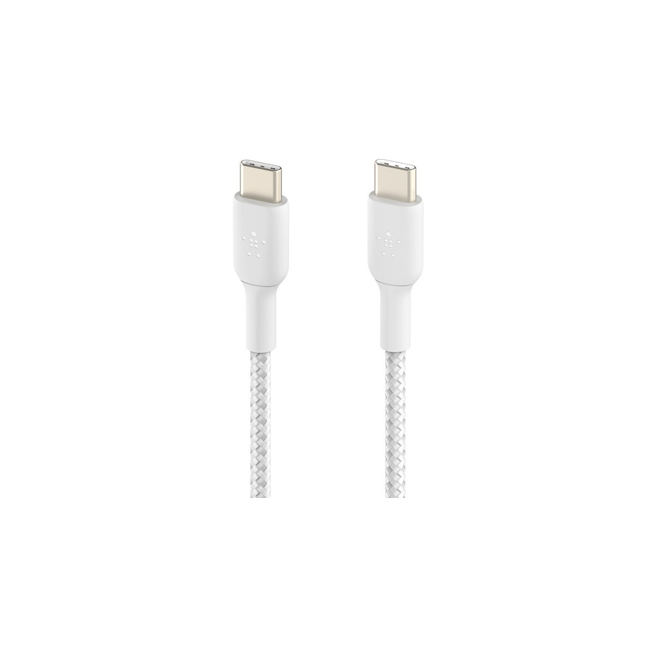 Belkin USB-C USB-C Kabel ummantelt. 1m. weiß — Buy in Cyprus with Fast Delivery