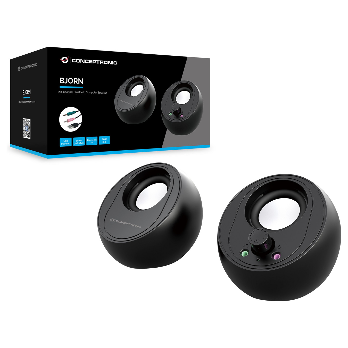CONCEPTRONIC 2.0 Bluetooth Lautsprecher 10W — Buy in Cyprus with Fast Delivery