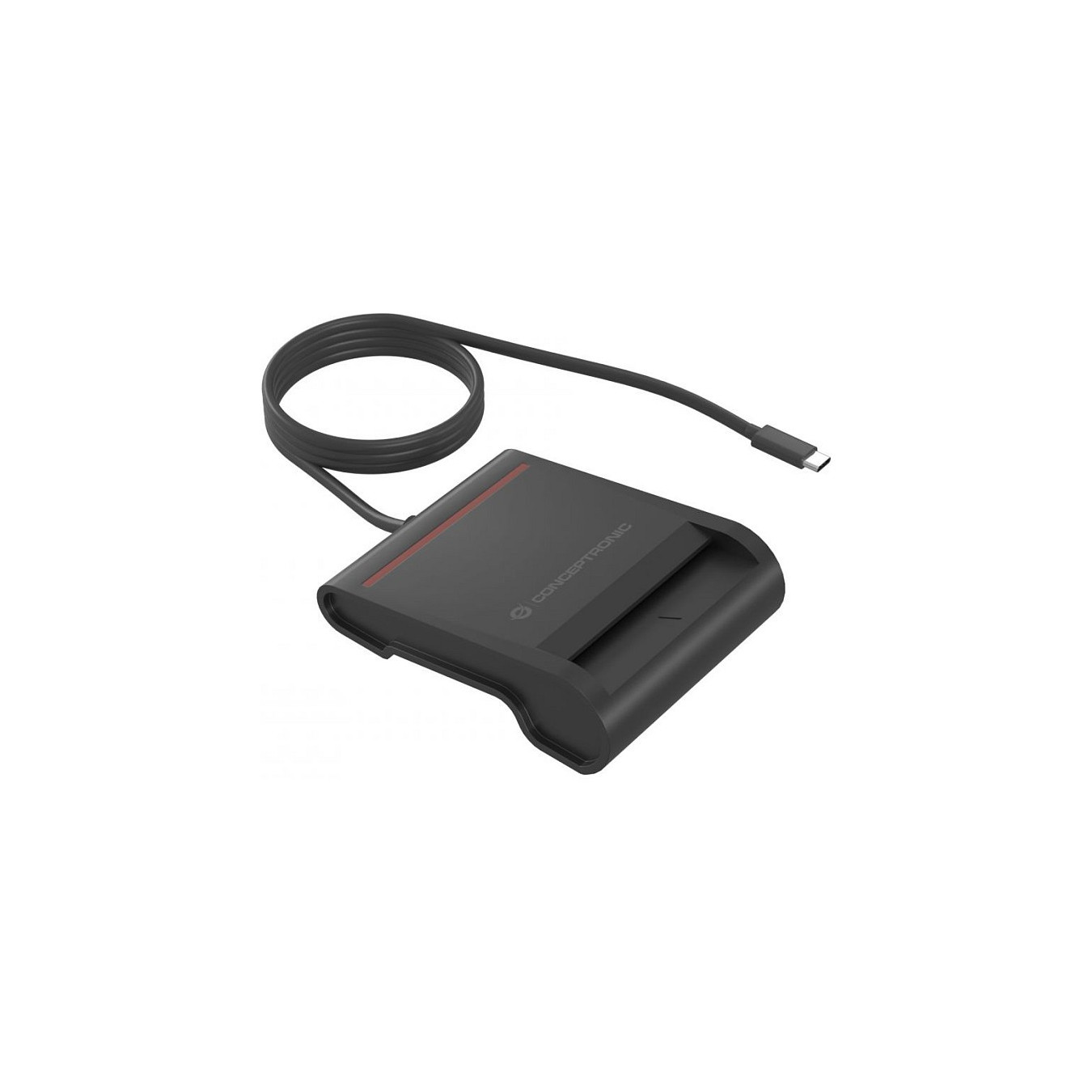 CONCEPTRONIC Smart-ID Kartenleser USB-C2.0 schwarz — Buy in Cyprus with Fast Delivery