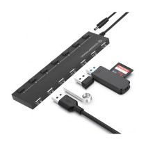CONCEPTRONIC 7-Port Hub USB-A2.0- to 7xA2.0 DC o.Netz. sw — Buy in Cyprus with Fast Delivery