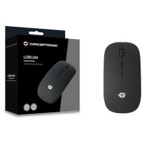 CONCEPTRONIC LORCAN01B 4-Tasten Bluetooth Maus schwarz — Buy in Cyprus with Fast Delivery