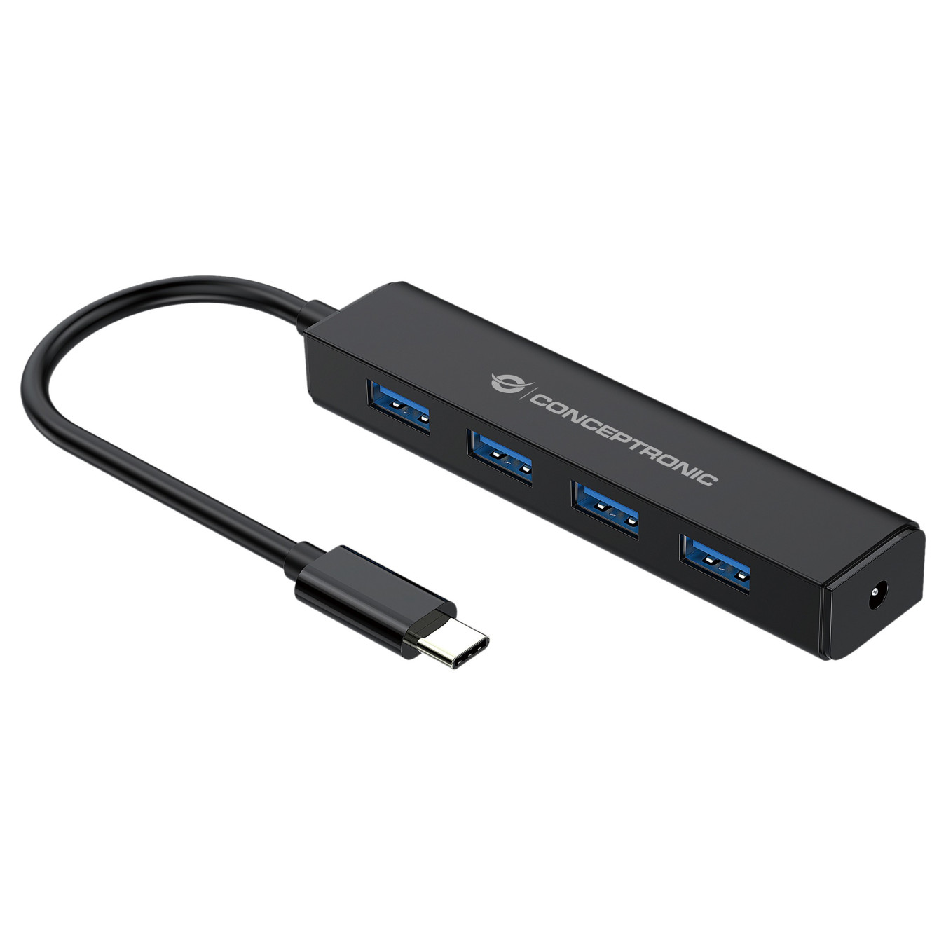 CONCEPTRONIC 4-Port Hub USB-C3.2Gen1- to 4xA3.0 o.Netz. sw — Buy in Cyprus with Fast Delivery